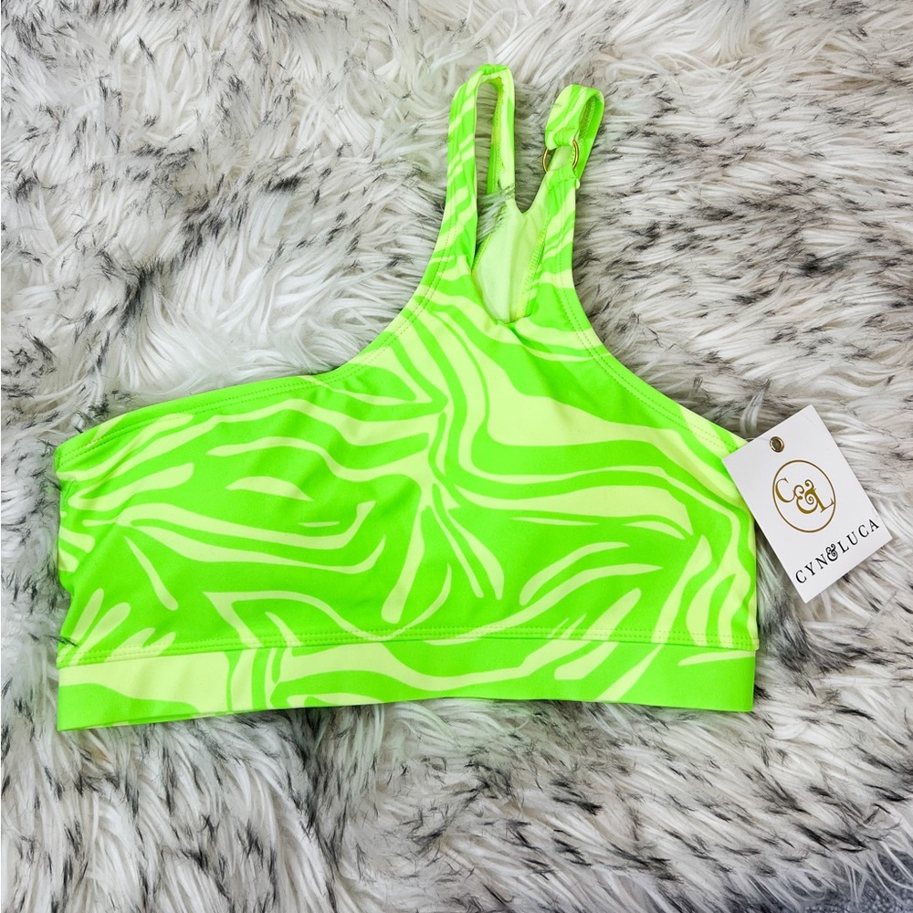 Junior Cyn & Luca One shoulder bikini top